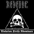 the album cover for Revenge - Violation.Strife.Abominate [Limited Edition]