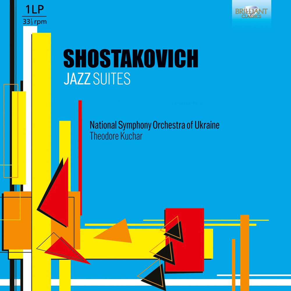 the album cover for Shostakovich / National Symphony Orchestra Ukraine - Jazz Suites