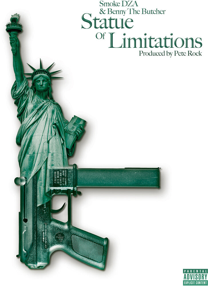 the album cover for Smoke Dza 7 Benny The Butcher - Statue Of Limitations