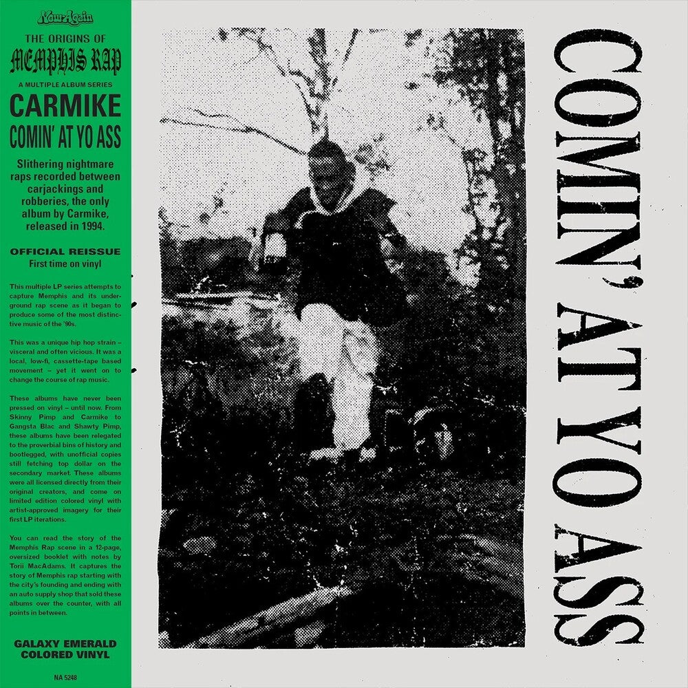the album cover for CarMike - Comin' At Yo Ass [Colored Vinyl] (Grn) [With Booklet]