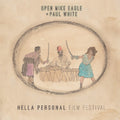 the album cover for Open Mike Eagle - Hella Personal Film Festival (Blue) [Colored Vinyl]