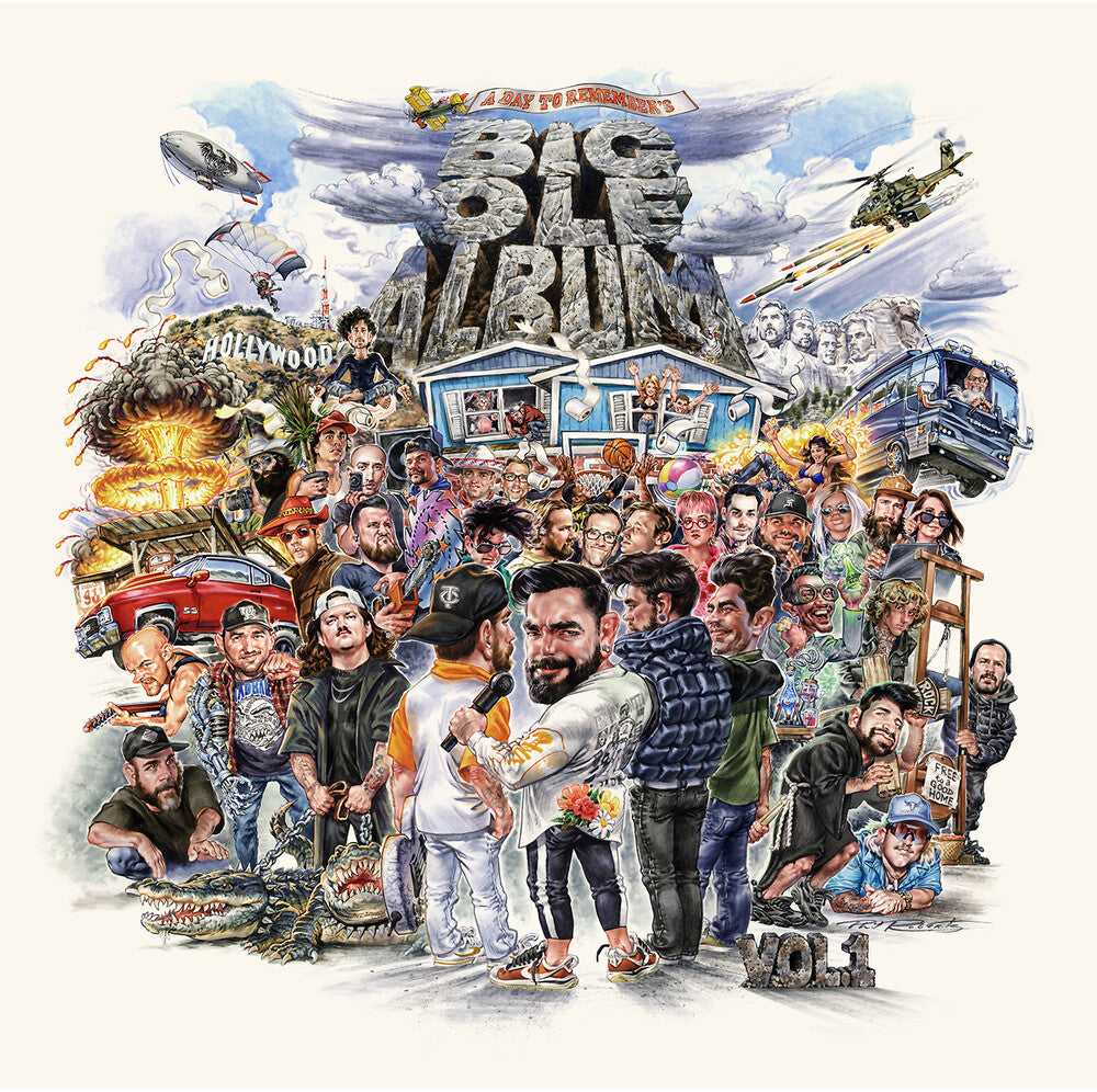 the album cover for A Day To Remember - Big Ole Album Vol. 1