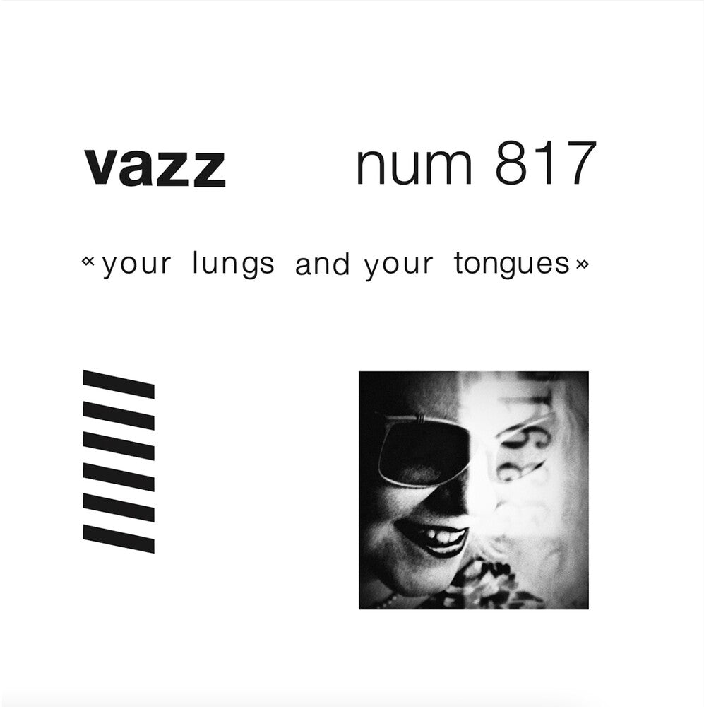 the album cover for Vazz - Your Lungs & Your Tongues [Colored Vinyl] (Wht)