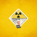 the album cover for Curren$Y & Monstabeatz - Radioactive