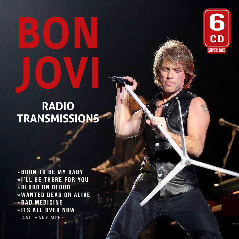 the album cover for Bon Jovi - Radio Transmissions