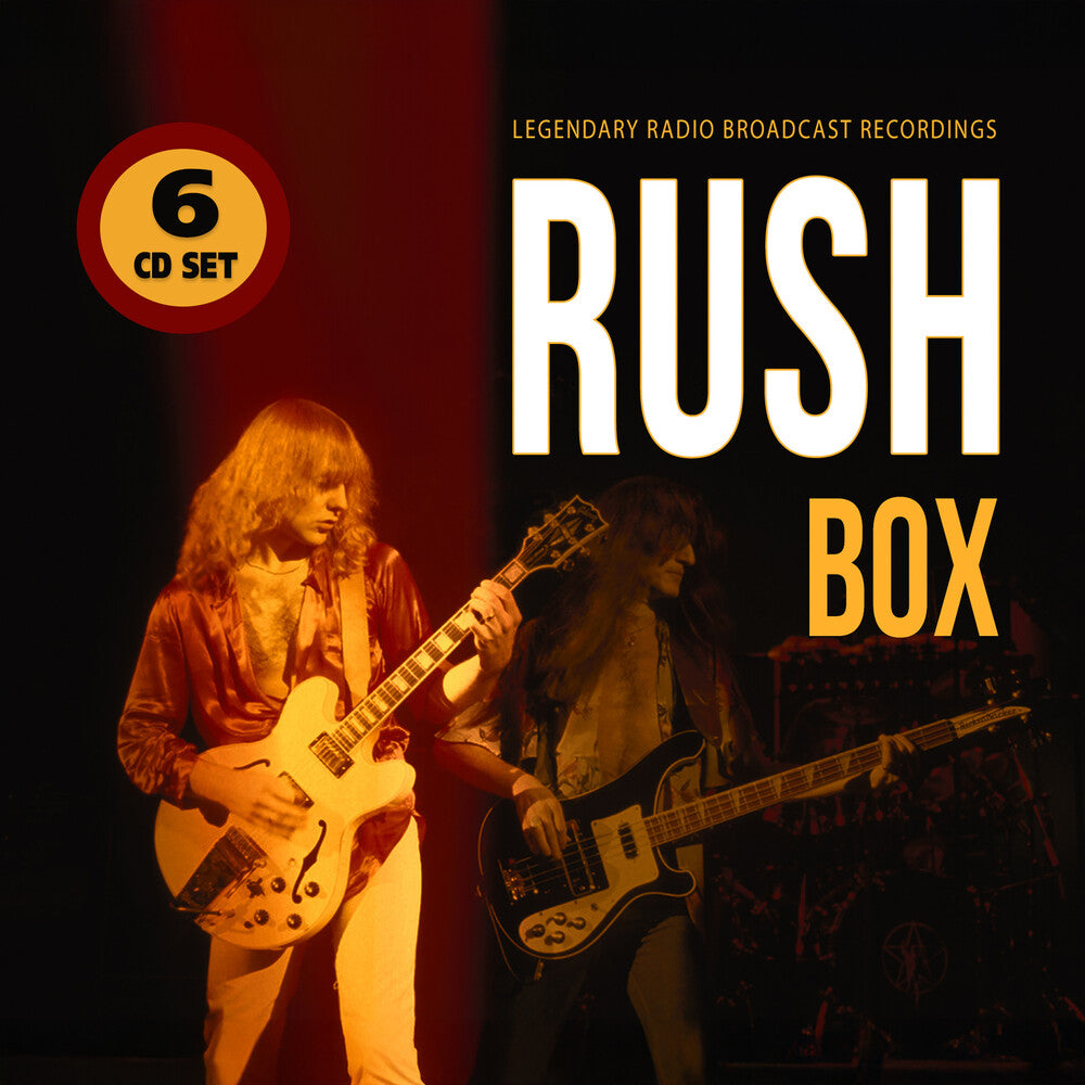 the album cover for Rush - Box / Radio Broadcast