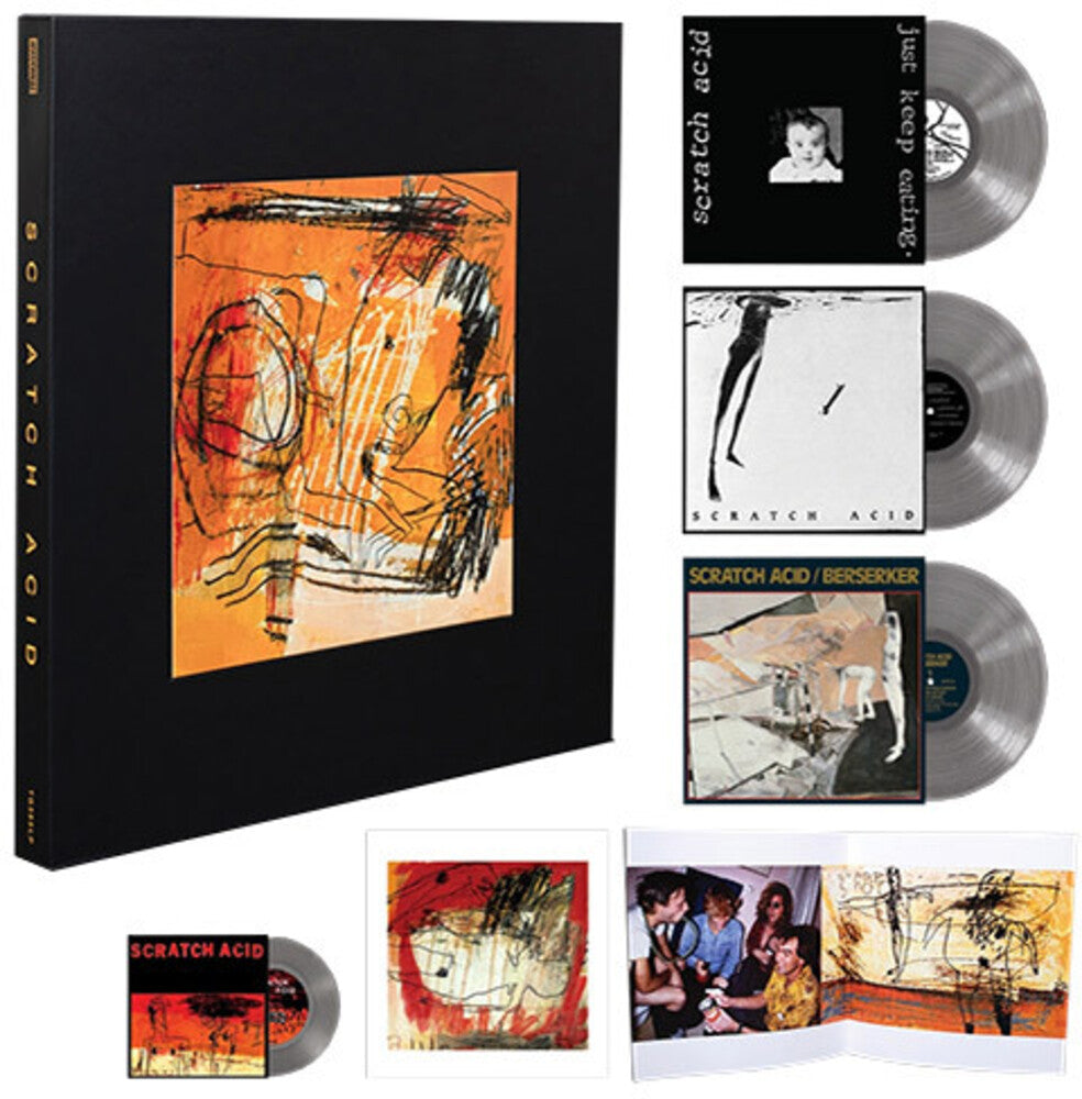 the album cover for Scratch Acid - Scratch Acid Box Set (Wsv)