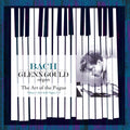 the album cover for Bach / Glenn Gould - Bach: Art Of The Fugue Vol 1: Fugues 1-9 [Colored Vinyl]
