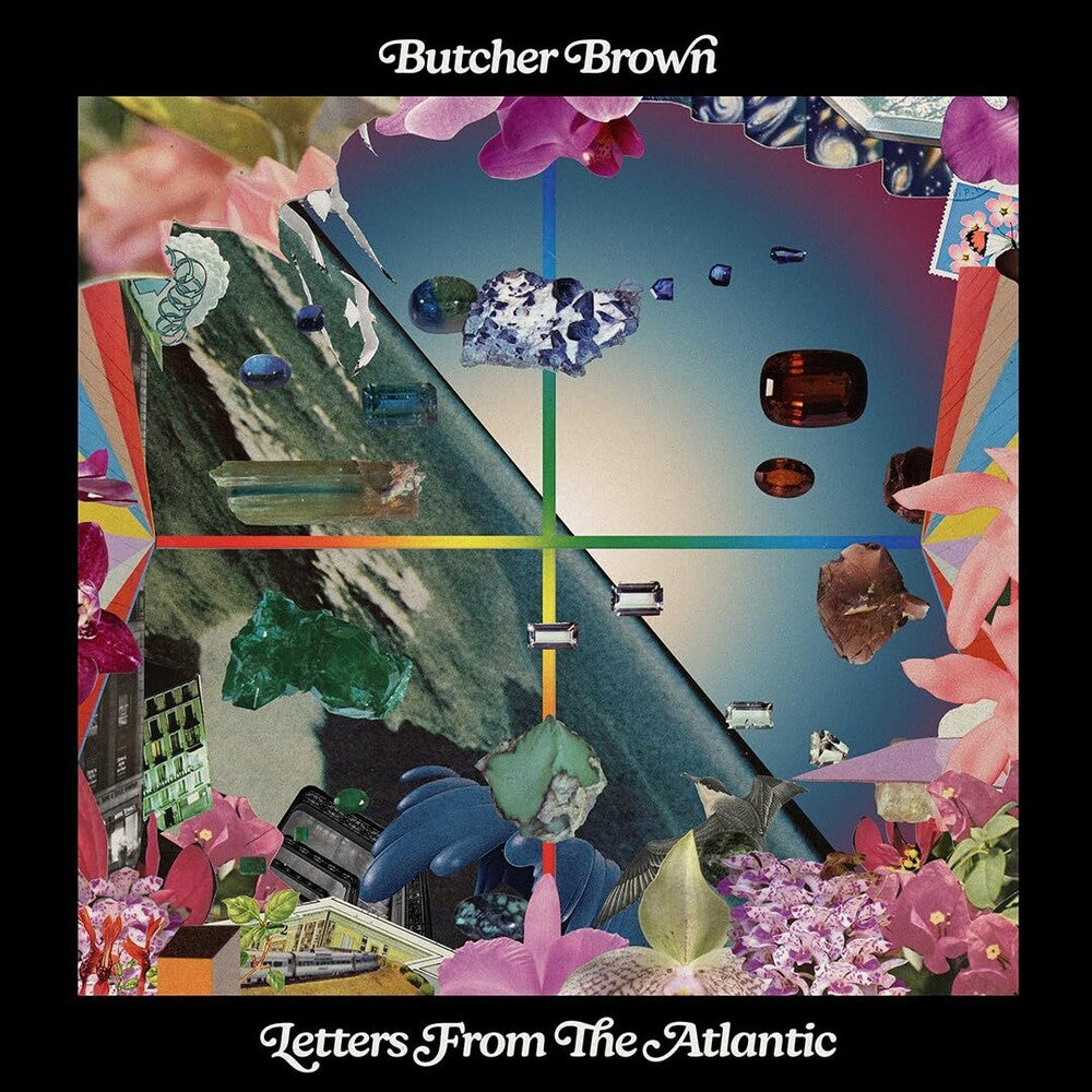 the album cover for Butcher Brown - Letters From The Atlantic