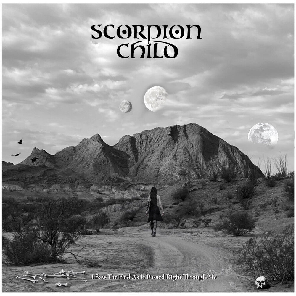 the album cover for Scorpion Child - I Saw The End As It Passed Right Through