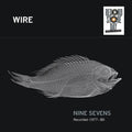the album cover for Wire - Nine Sevens