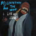 the album cover for MJ Lenderman - And The Wind - Live & Loose (Rsd) Clear Teal [Record Store Day]