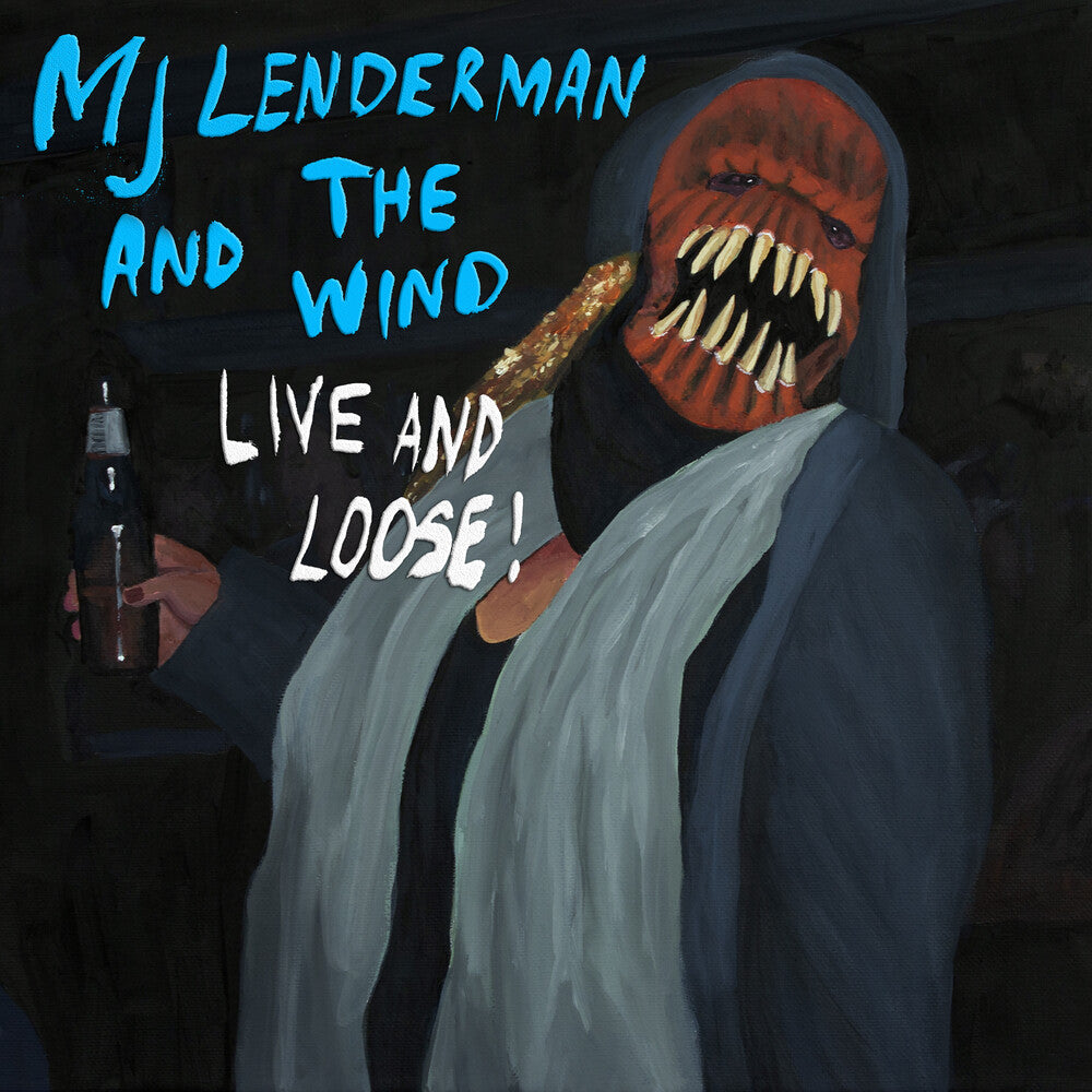 the album cover for MJ Lenderman - And The Wind - Live & Loose (Rsd) Clear Teal [Record Store Day]