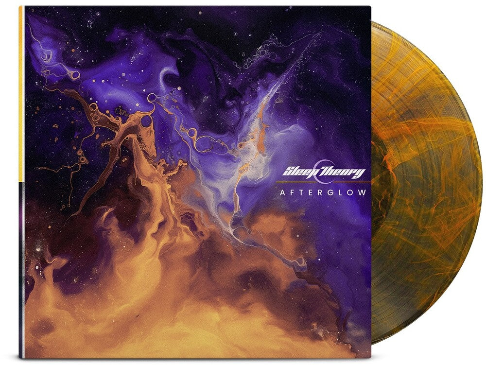the album cover for Sleep Theory - Afterglow [Translucent Clear With Orange Swirl]