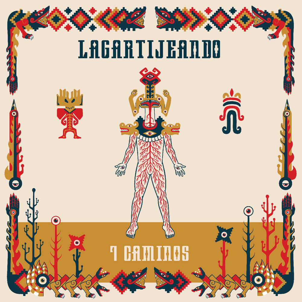 the album cover for Lagartijeando - 7 Caminos [Colored Vinyl] (Org)