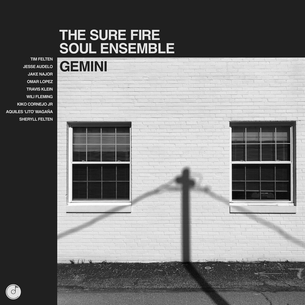 the album cover for Sure Fire Soul Ensemble - Gemini [Colored Vinyl] (Red)