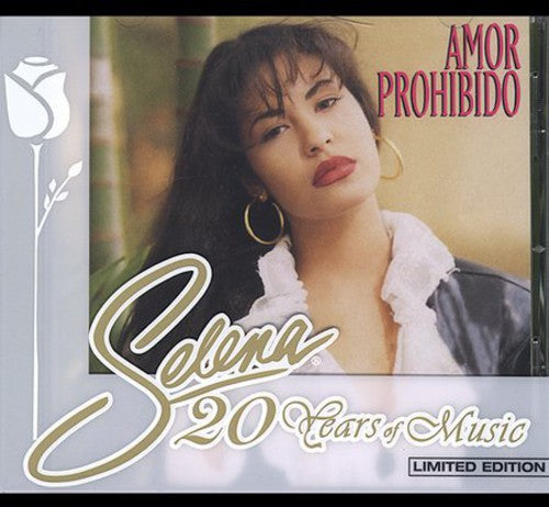 the album cover for Selena - Amor Prohibido