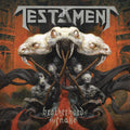 the album cover for Testament - Brotherhood Of The Snake - Green [Colored Vinyl] (Gate)