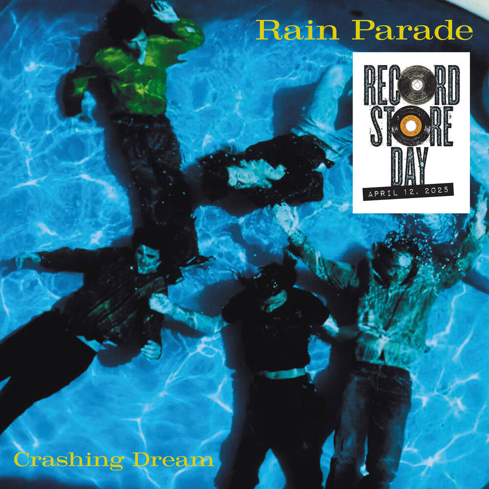 the album cover for Rain Parade - Crashing Dream - Deluxe (Rsd) [Record Store Day]