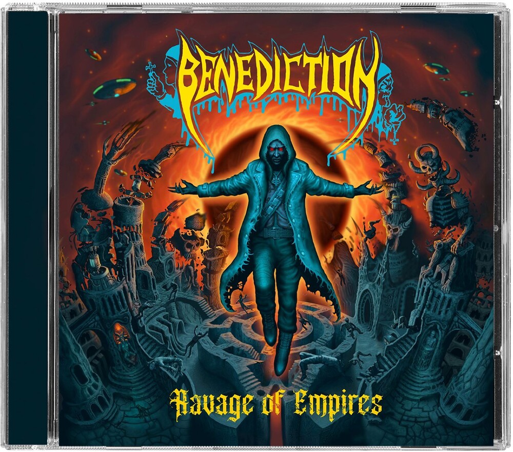 the album cover for Benediction - Ravage Of Empires