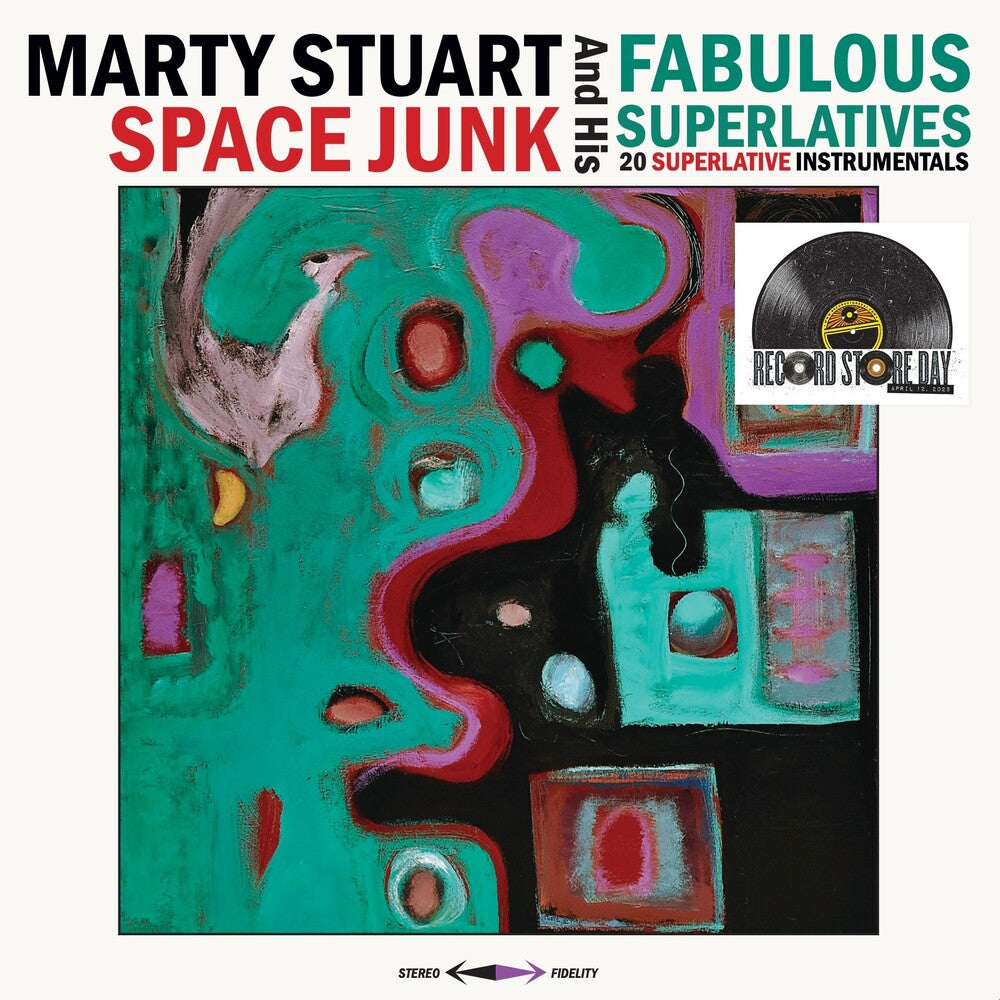 the album cover for Marty Stuart  & His Fabulous Superlatives - Space Junk (Rsd) [Record Store Day]