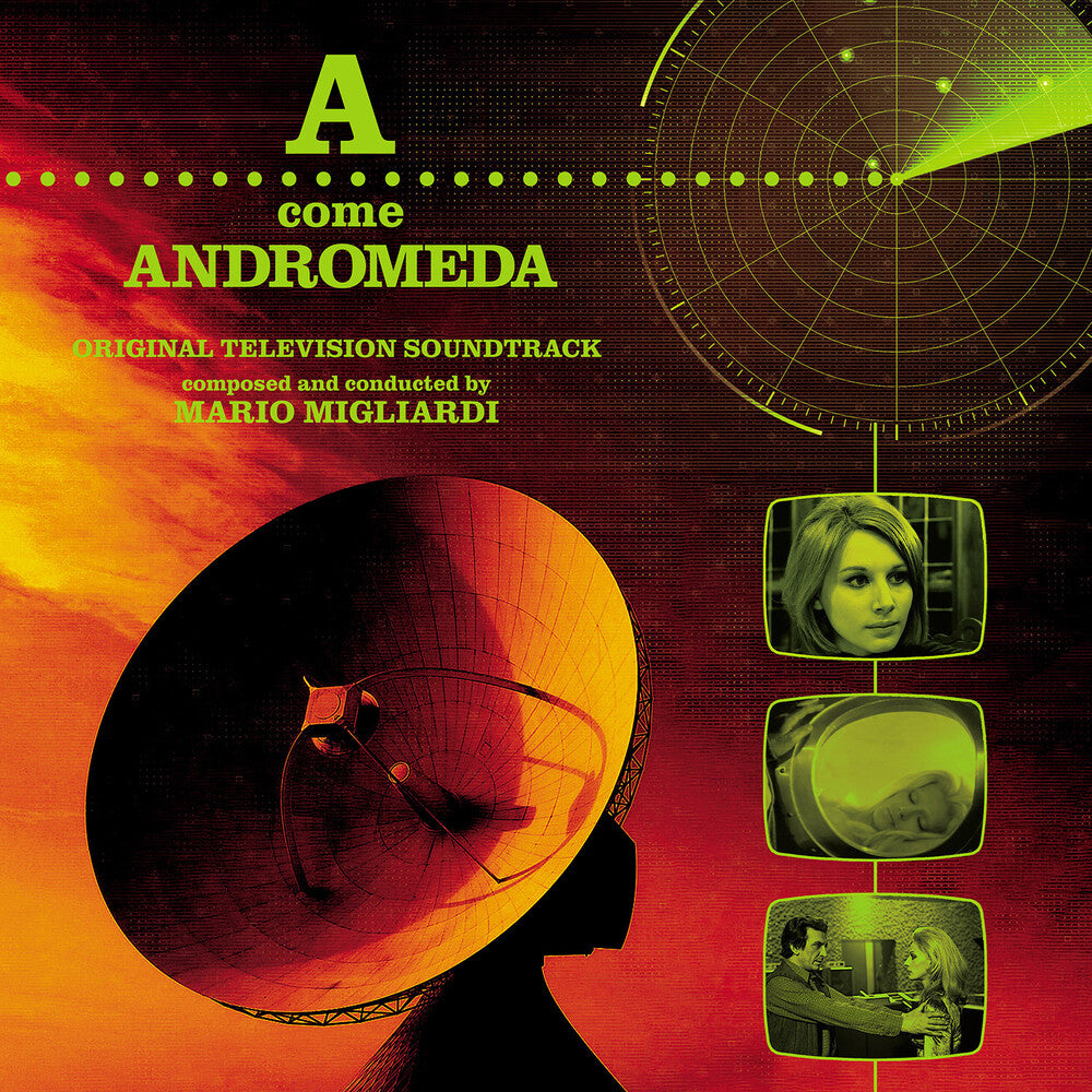 the album cover for Mario Migliardi - A Come Andromeda OST [RSD 2025]