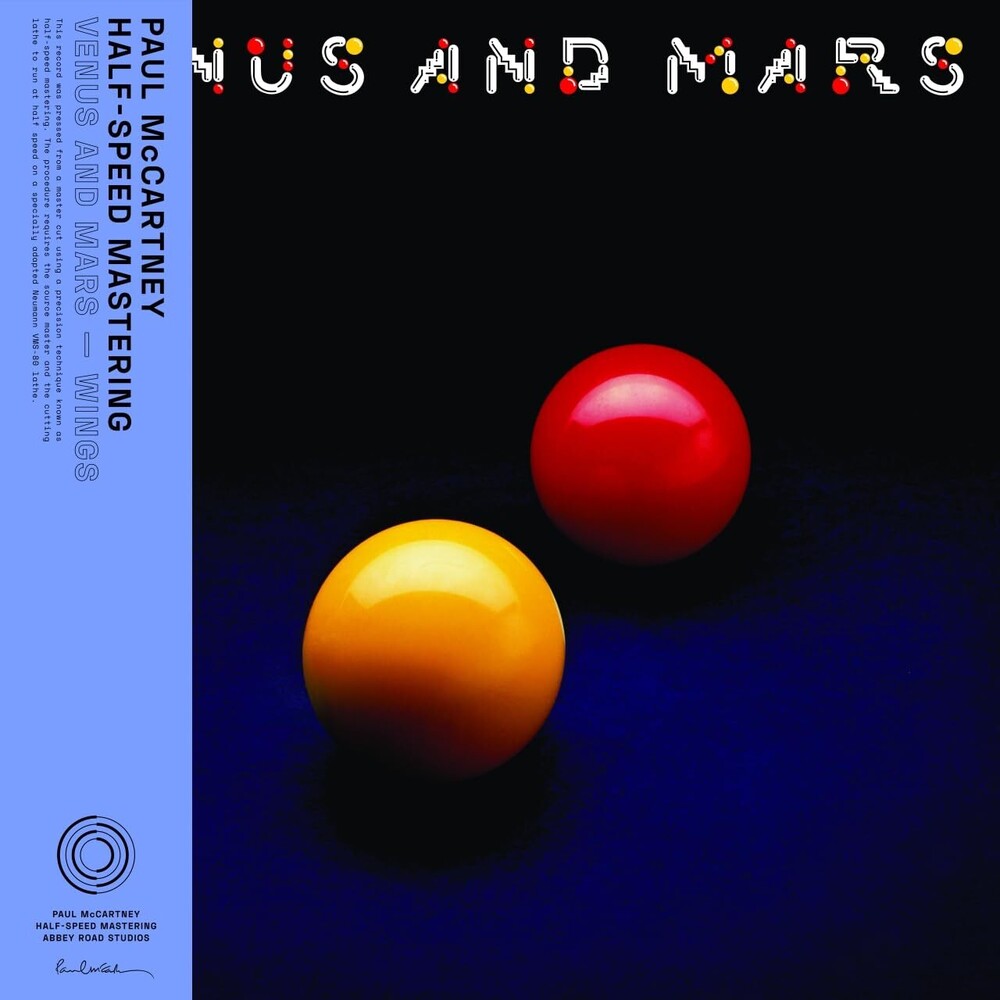 the album cover for Paul McCartney &amp; Wings - Venus & Mars (50th Anniversary) -  [Half Speed LP]