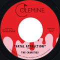 the album cover for Charities - Fatal Attraction / It's Not Our Time [Colored Vinyl]