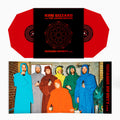 the album cover for King Gizzard & The Lizard Wizard - Nonagon Infinity Live [Colored Vinyl] [Limited Edition] (Red) [Indie Exclusive]
