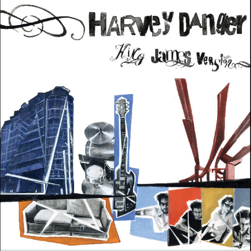 the album cover for Harvey Danger - King James Version (25th Anniversary) (DELUXE EDITION)
