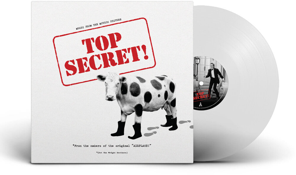 the album cover for Val Kilmer / Maurice Jarre - Top Secret! (Soundtrack)