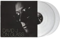the album cover for David J - On Glass [Limited Edition Clear Vinyl]