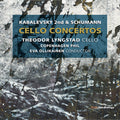 the album cover for Kabalevsky / Schumann / Lyngstad - Kabalesky 2nd & Schumann Cello Concertos