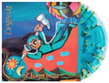 the album cover for Ol' Burger Beats - Daybreaks -  [Ghostly Sea Blue w/Black & Green Splatter LP]