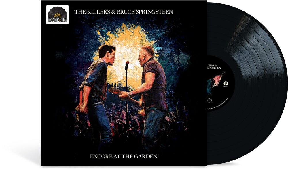 the album cover for Killers / Bruce Springsteen - Encore At The Garden (Ep) [Record Store Day]