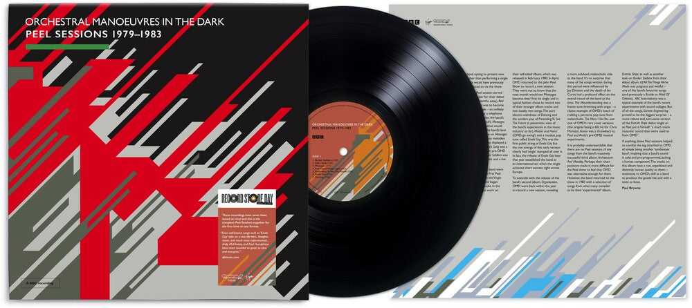 the album cover for Orchestral Manoeuvres In The Dark - Peel Sessions 1979-1983 [RSD 2025]