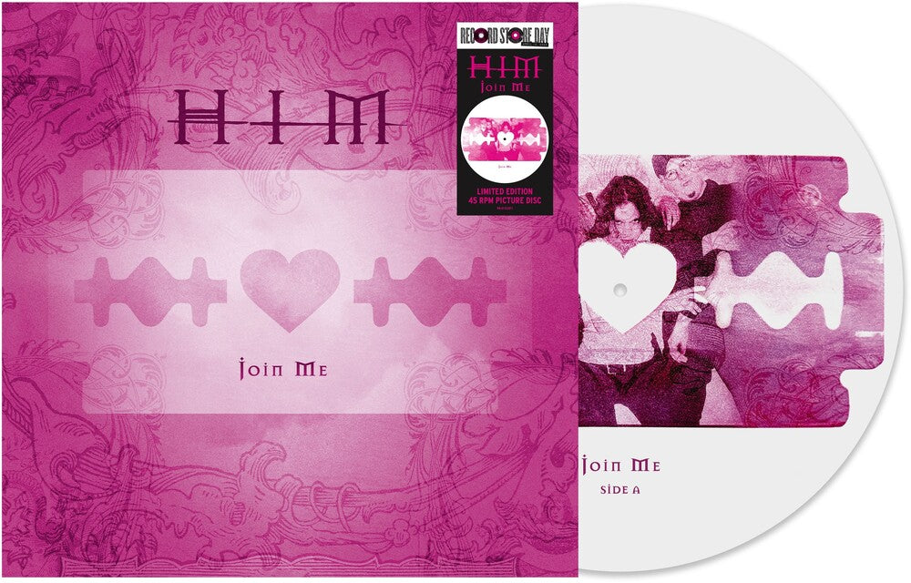 the album cover for Him - Join Me [Limited Edition] (Pict) [Record Store Day]