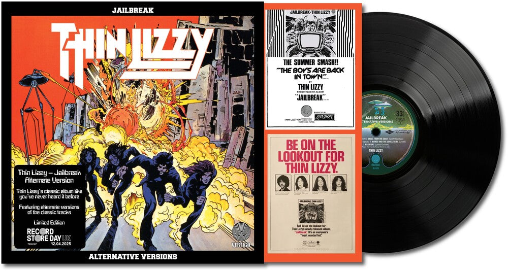 the album cover for Thin Lizzy - Jailbreak [Record Store Day] (Alt)