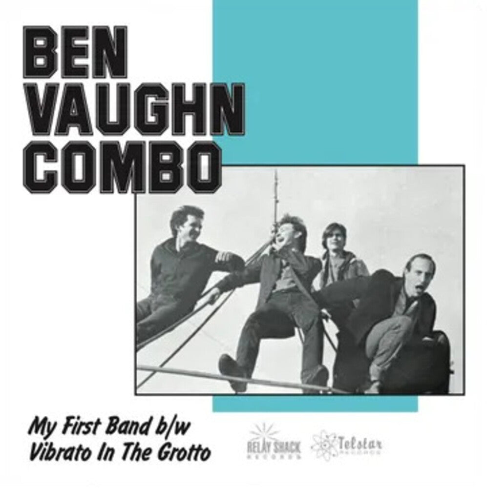 the album cover for Ben Vaughn Combo - My First Band / Vibrato In The Grotto (40th Anniv)