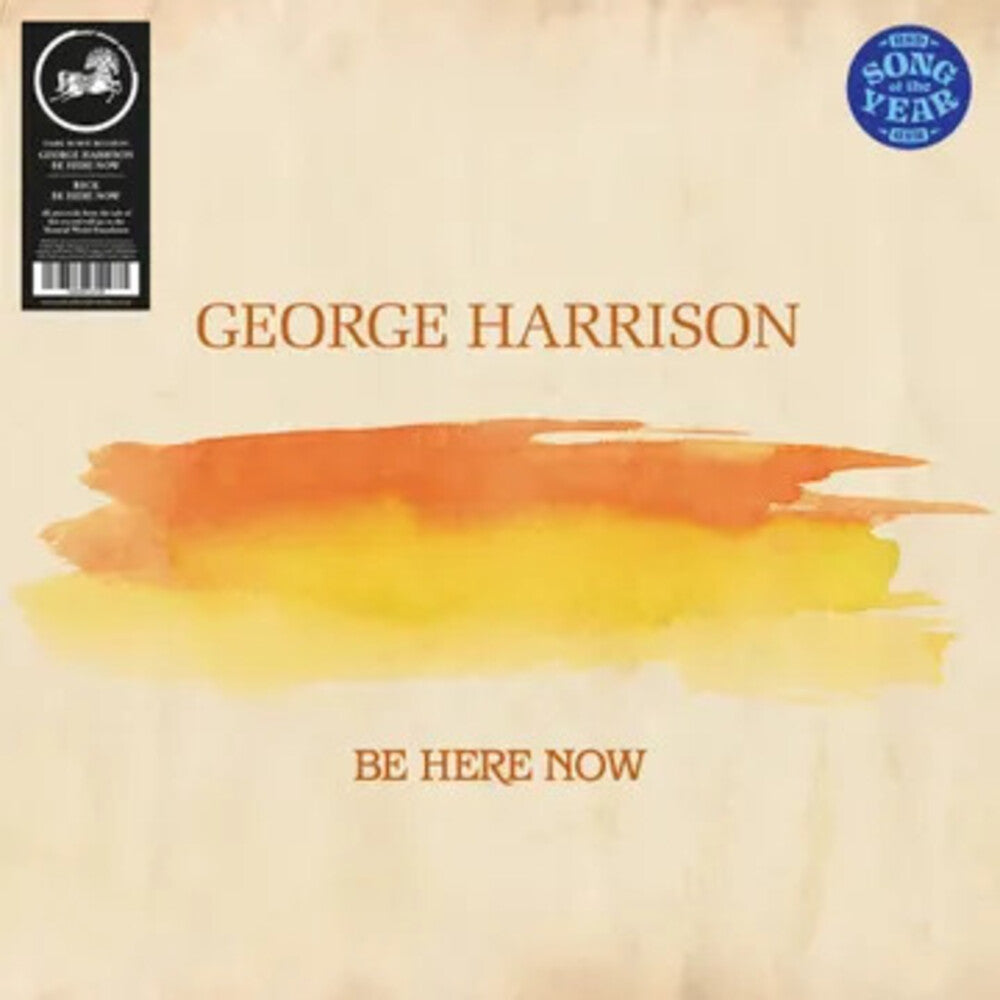 the album cover for George Harrison - Be There Now [Record Store Day]