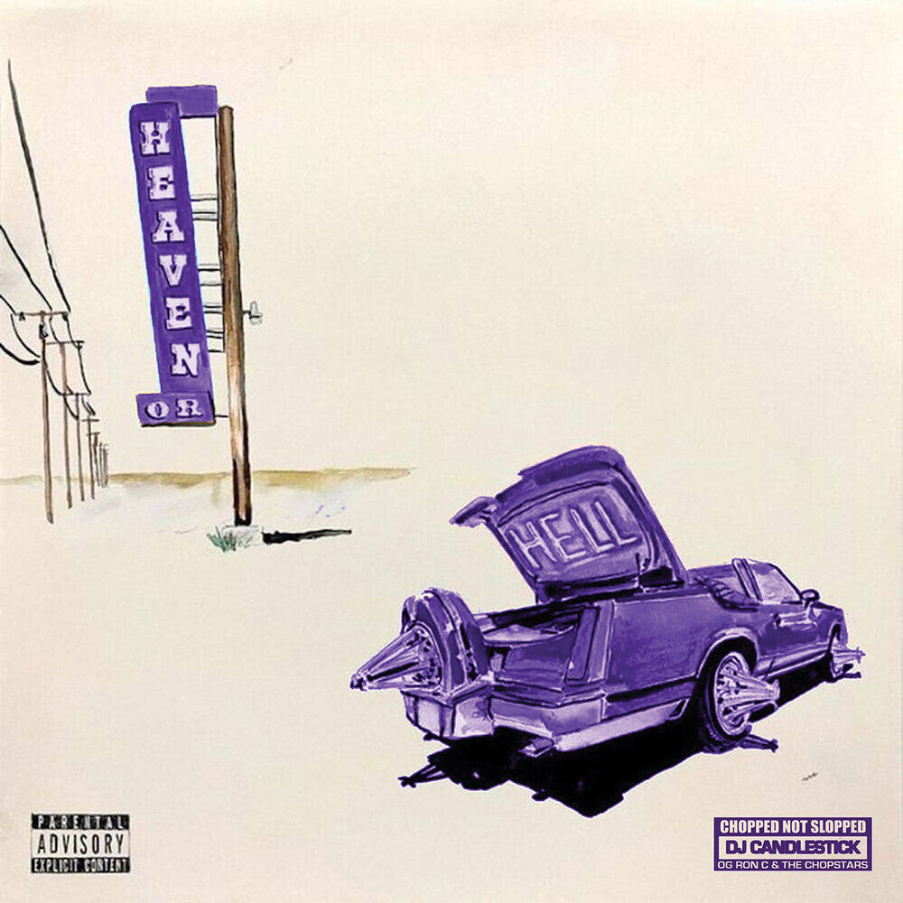 the album cover for Don Toliver - Heaven Or Hell (Chopnotslop Remix) [Colored Vinyl] [Record Store Day]