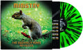 the album cover for Ministry - The Squirrely Years Revisited [LP Limited Edition Green &amp; Black Splatter Vinyl]