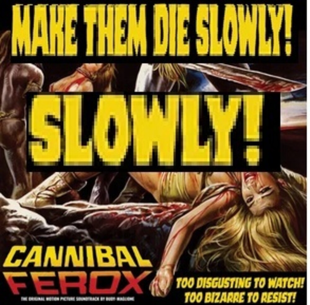 the album cover for Budy-Maglione - Cannibal Ferox (Original Motion Picture Soundtrack)