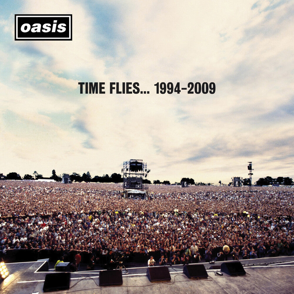 the album cover for Oasis - Time Flies…1994 - 2009