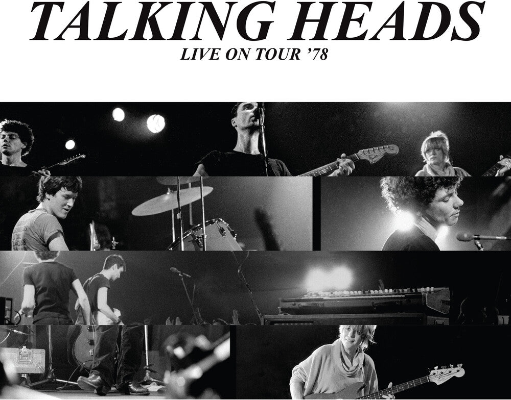the album cover for Talking Heads - Live On Tour (Frpm) [Record Store Day]