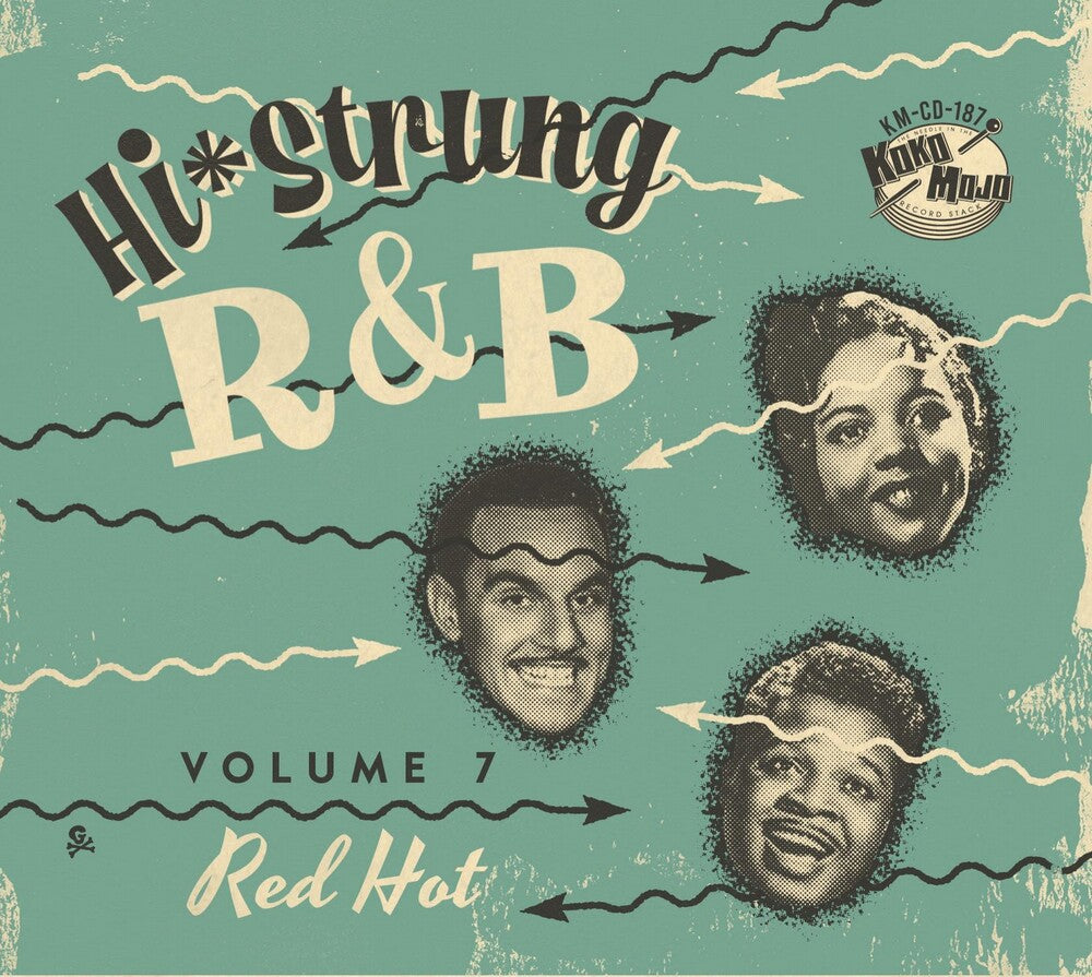 the album cover for Hi Strung R&B 7: Red Hot - Hi Strung R&B 7: Red Hot