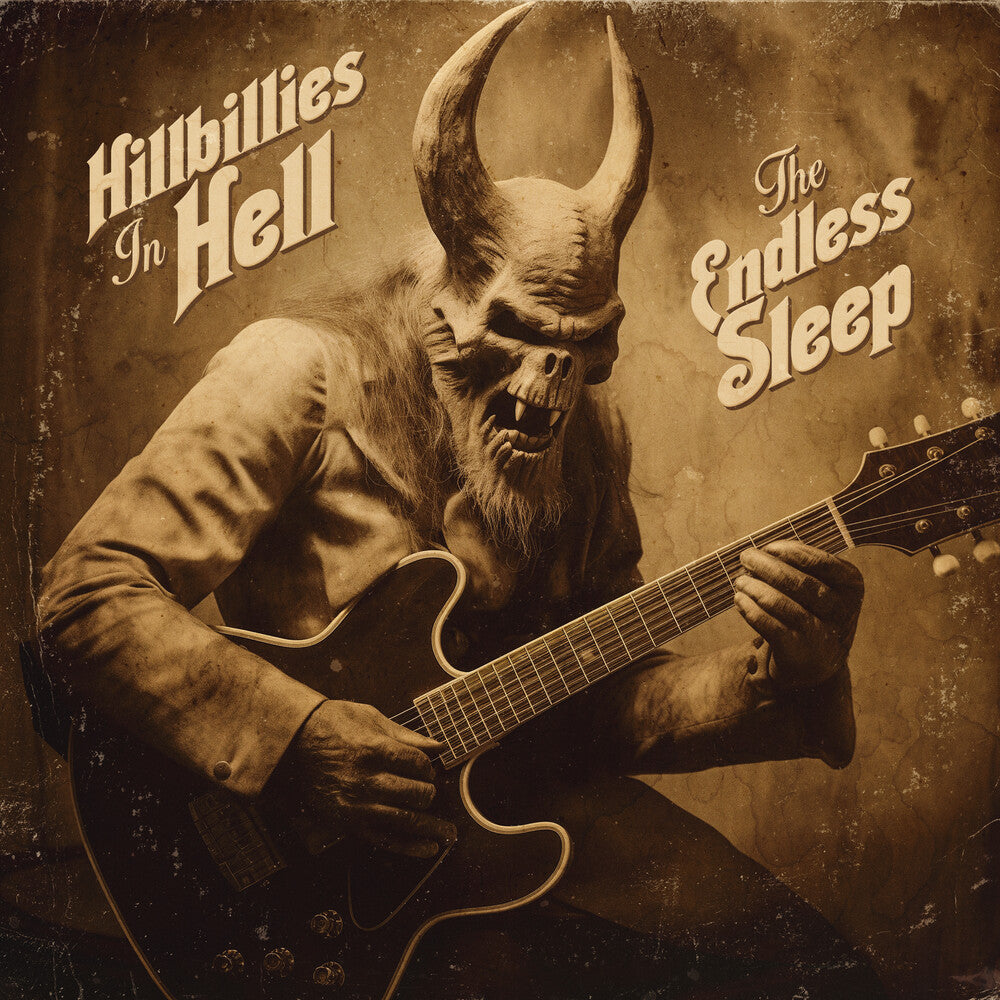 the album cover for Hillbillies In Hell Endless Sleep / Various (Gate) - Hillbillies In Hell Endless Sleep / Various (Gate)