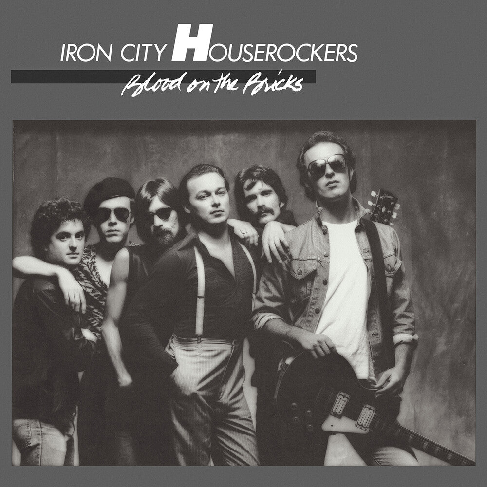 the album cover for Iron City Houserockers - Blood On The Bricks