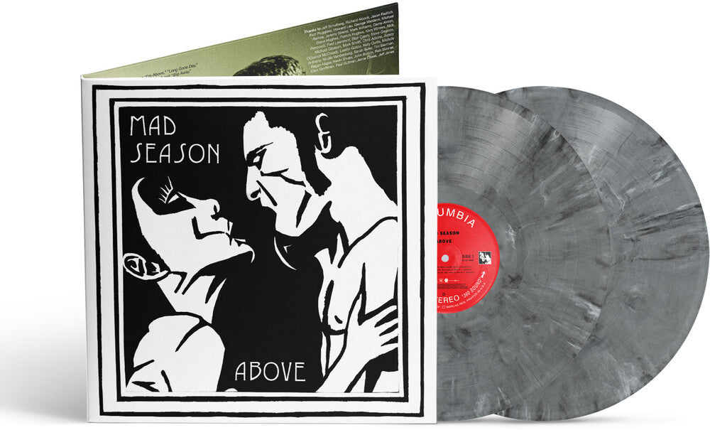 the album cover for Mad Season - Above [INDIE EXCLUSIVE GRAPHITE ECO-MIX VINYL]