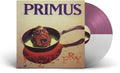 the album cover for Primus - Frizzle Fry - [Purple/Clear Split LP]
